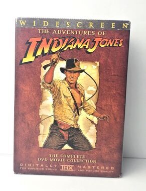 The Adventures Of Indiana Jones The Complete DVD Movie Collection Set Of 4